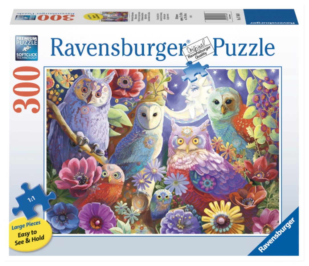 RB17466-9 Ravensburger - Night Owl Hoot Puzzle 300 Piec