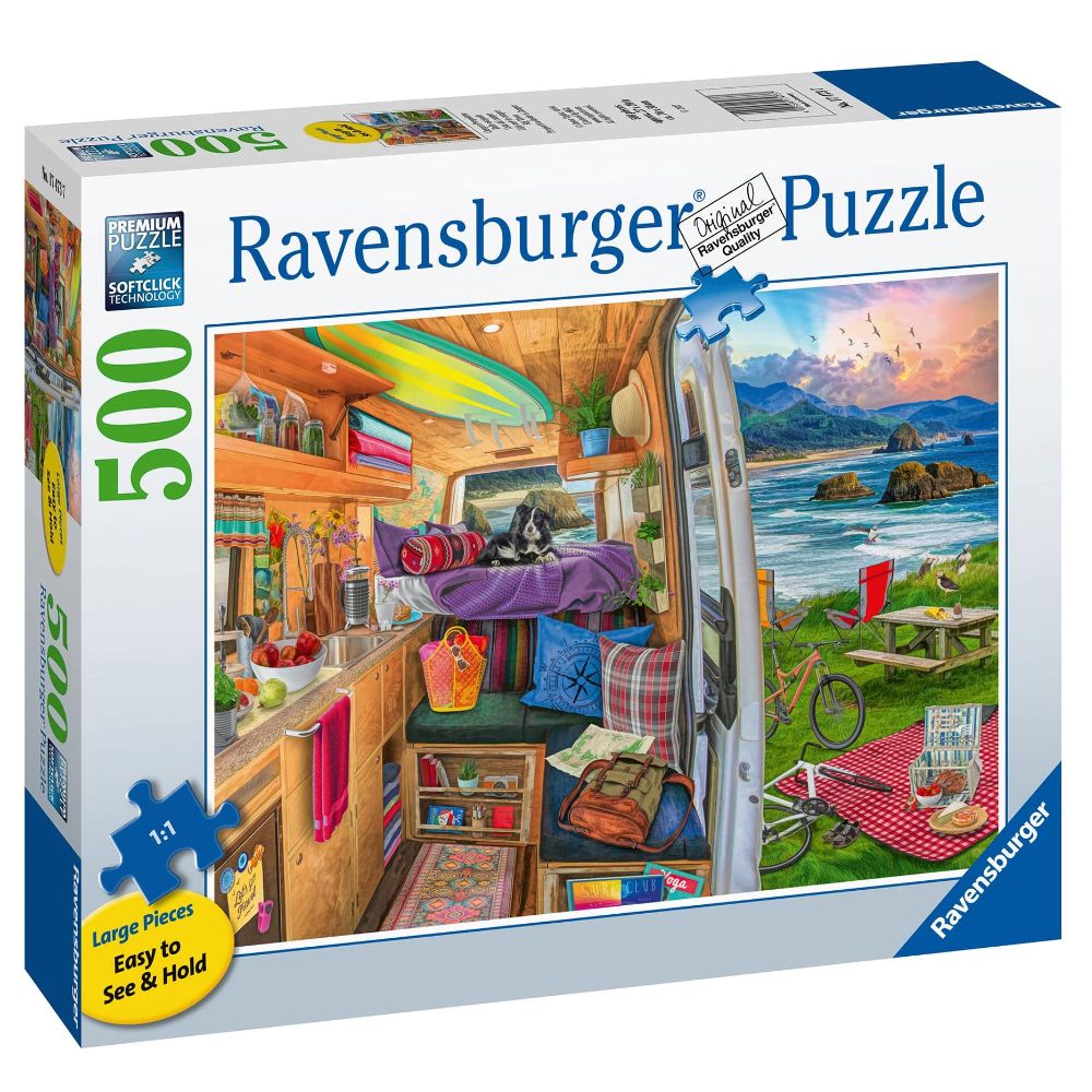 RB17473-7 Ravensburger - Rig Views Puzzle 500 Pieces