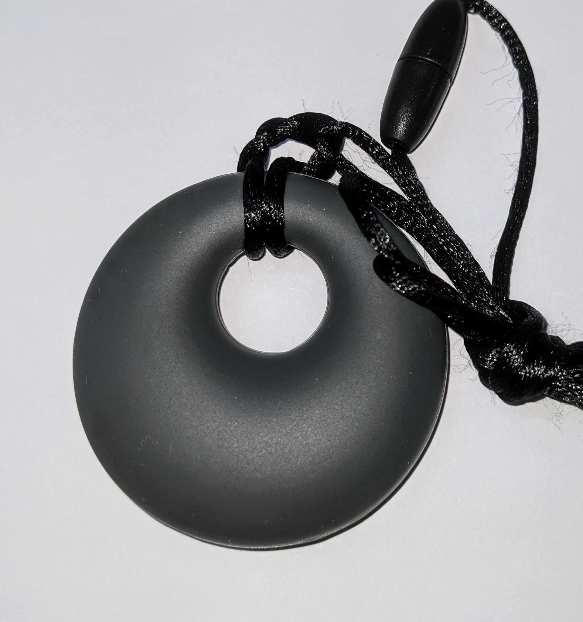 Sensorchew Full Moon - Grey Chewable Necklace Jewelry