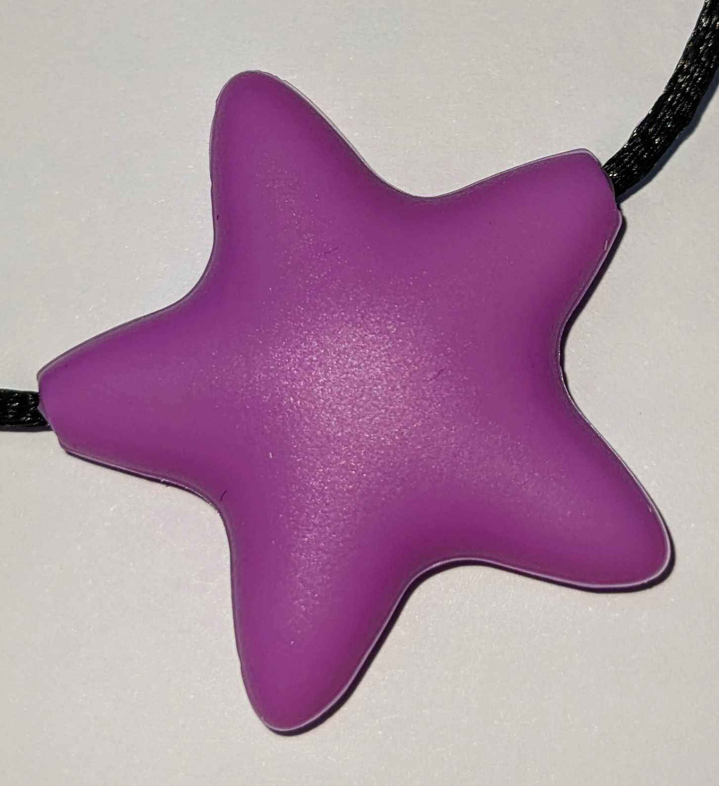 Sensorchew Star Necklace Purple