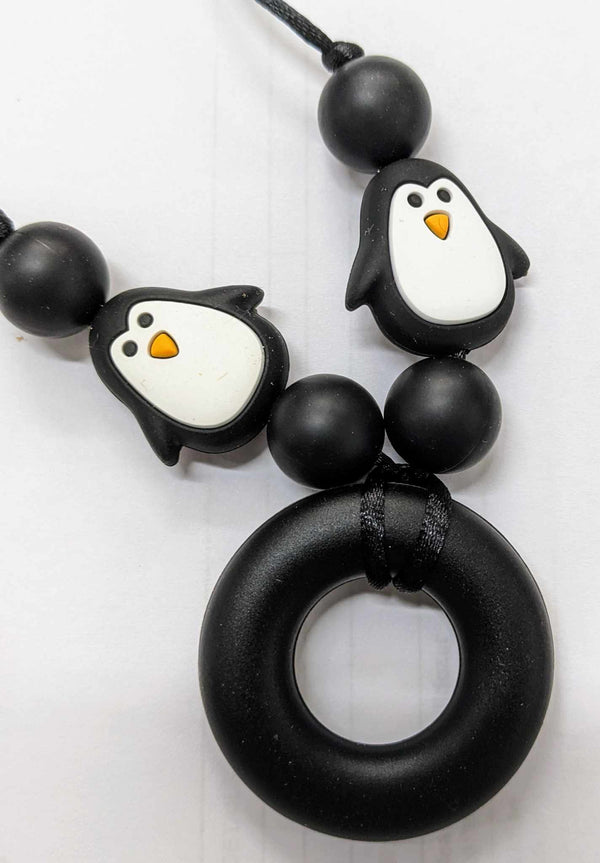 Sensorchew Penguin Necklace