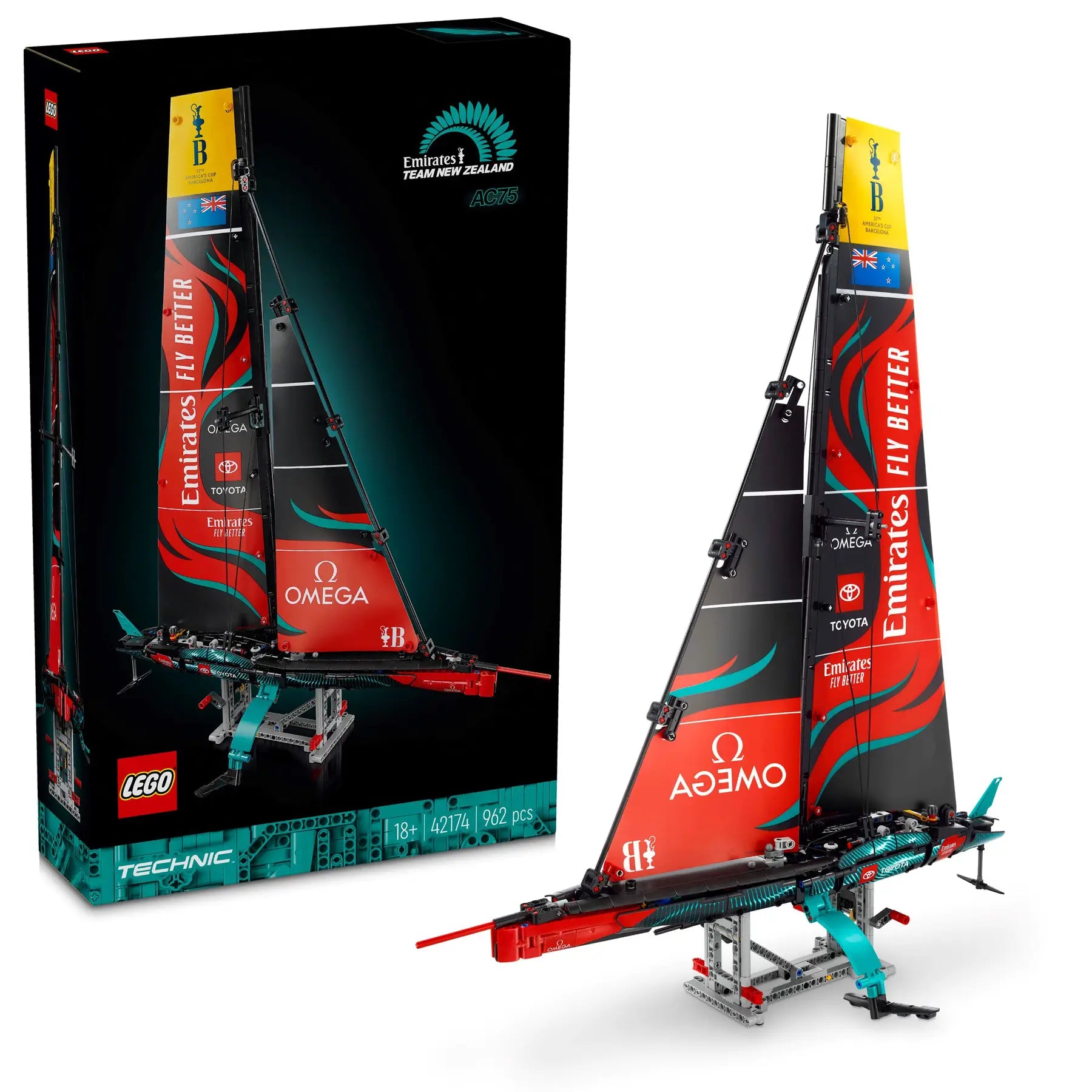 LEGO 42174 Emirates Team NZ AC75 Yacht