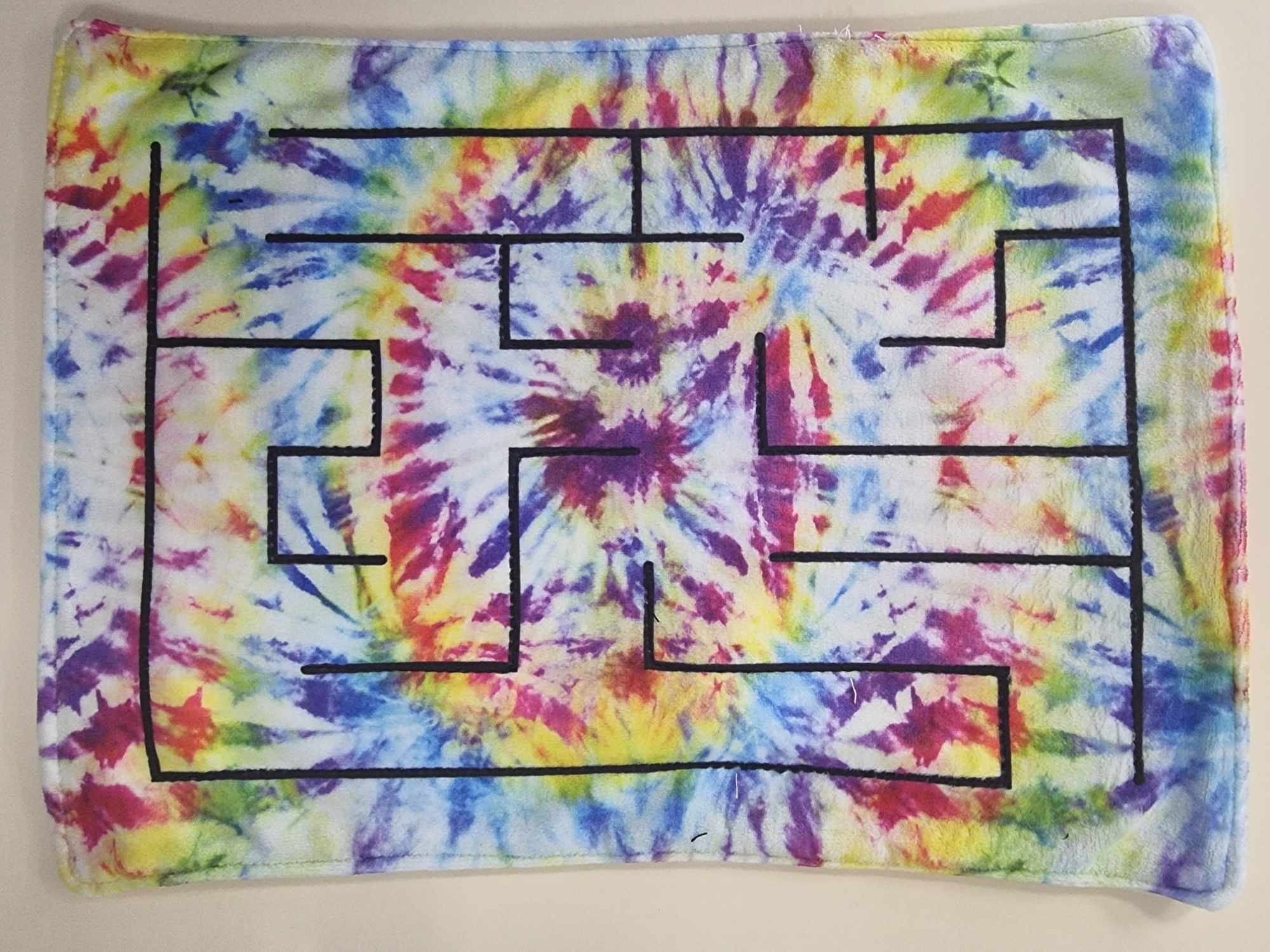 Fabric Marble Maze - Tie Dye