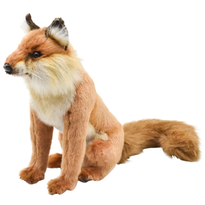 Plush Red Fox Sitting
