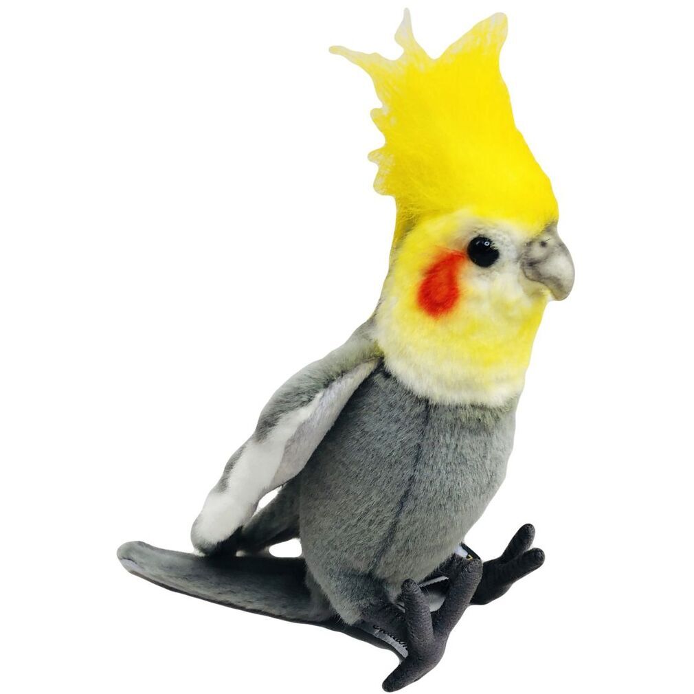 Plush Cockatiel Grey