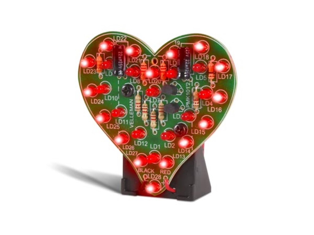 Electronics Kit - Flashing Sweetheart LED Kit# MK101