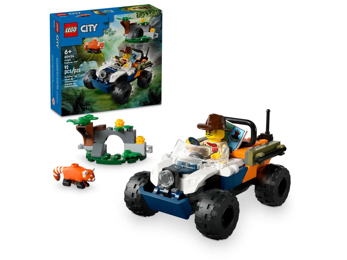 60424 Jungle Explorer ATV Red Panda Mission