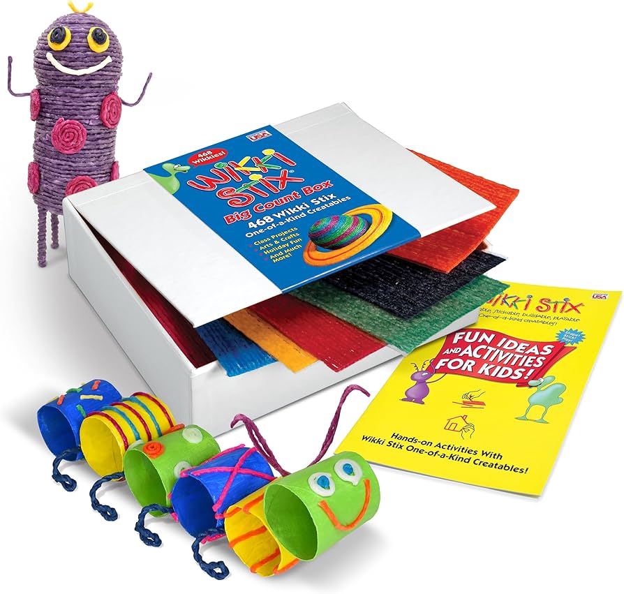 Wikki Stix Big Count Box 468Pc