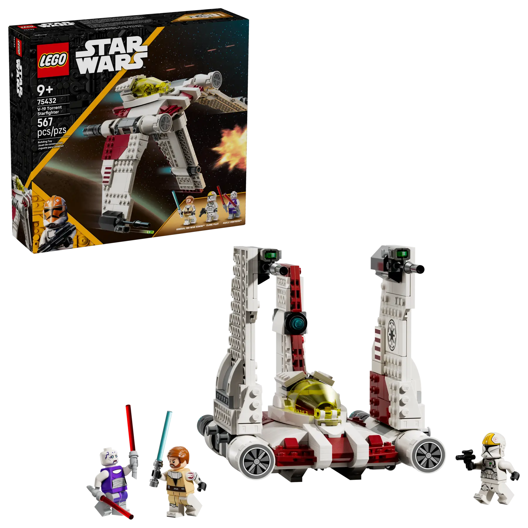 75432 V-19 Torrent Starfighter