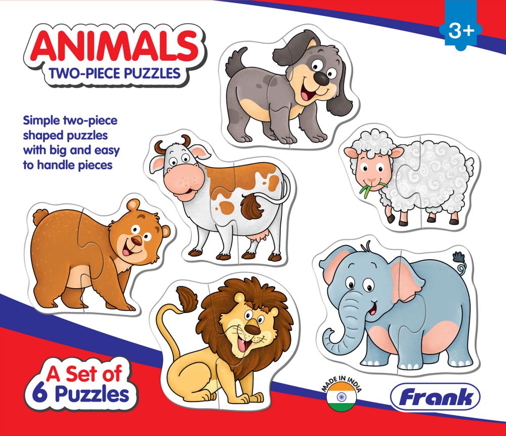 Animals 2 pc Puzzles