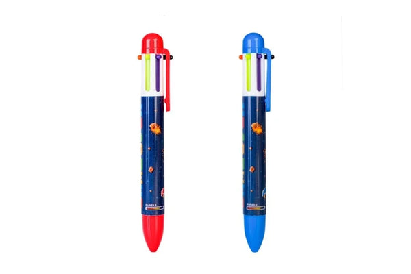 Multi Coloured Pen - Large Grip