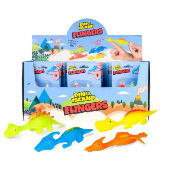 Fidget Flinger Dino x2