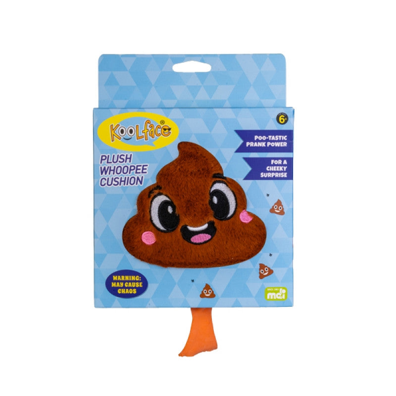 Self-Inflating Toileting Poo Whoopee Cushion