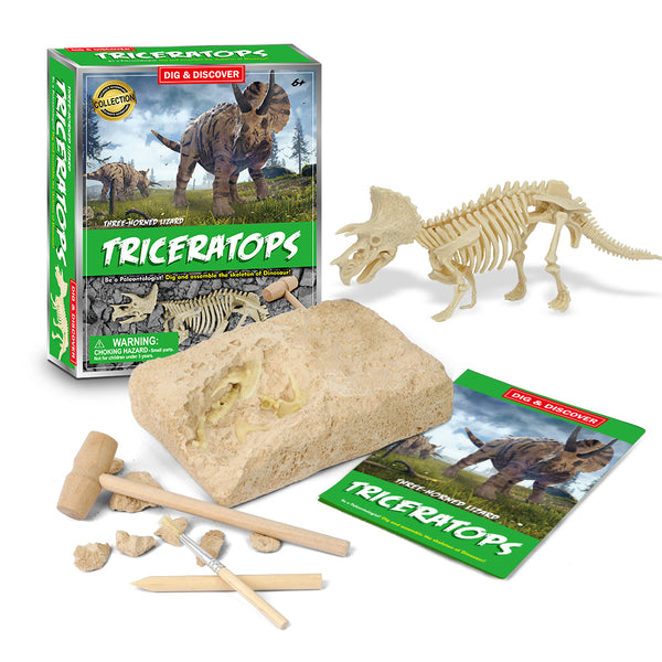 Dig and Discover Triceratops Dig Kits