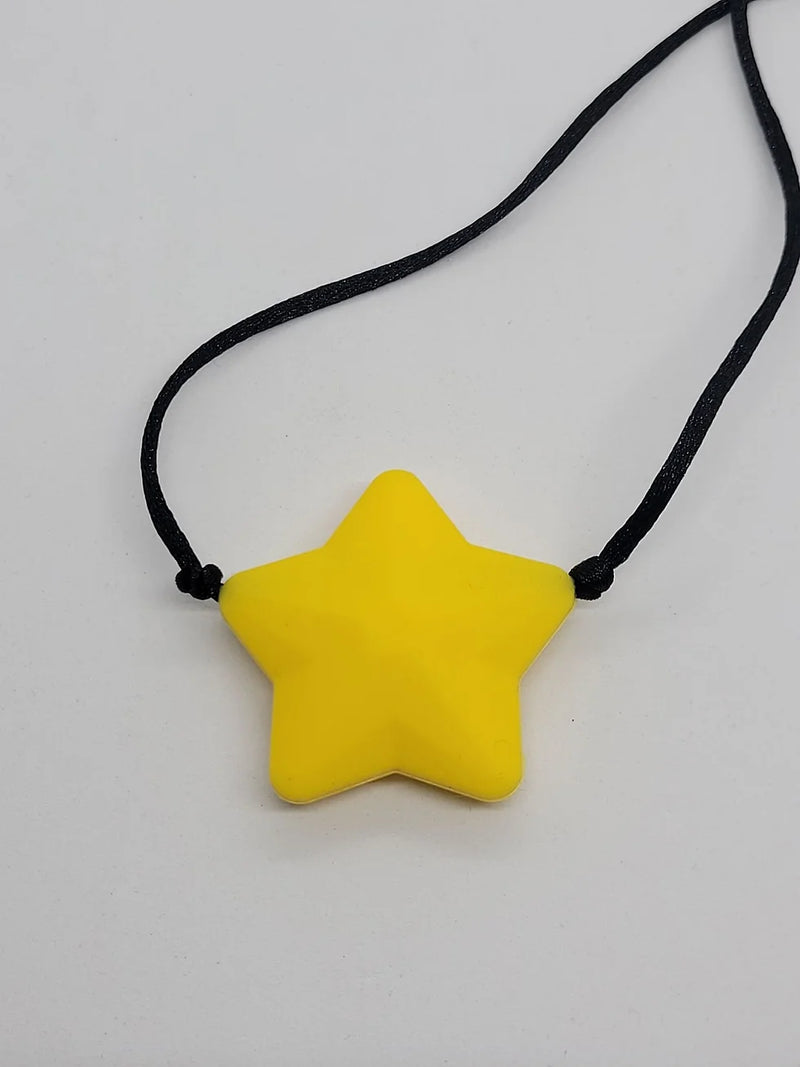 Sensorchew Star Necklace Yellow
