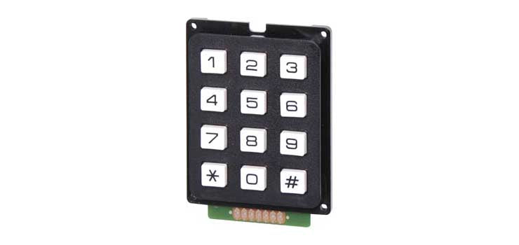 12 Key Numeric Keypad