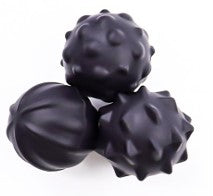 Magnetic Silicone Ball Set - 3 x Black