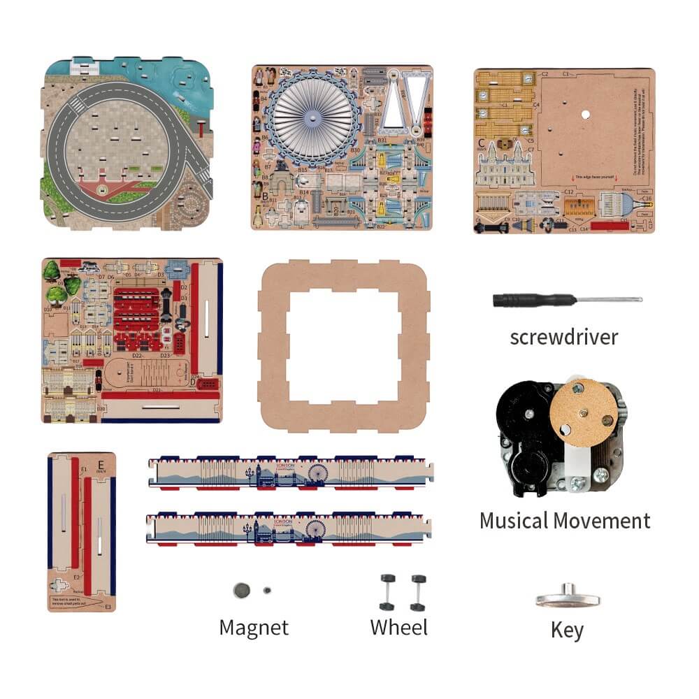 London Music Box by Tonecheer