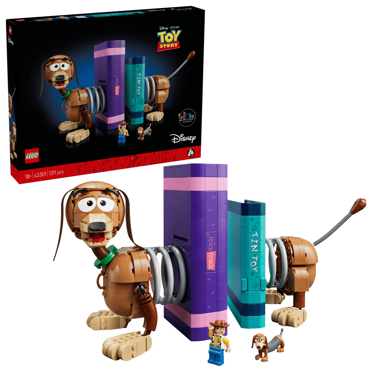 43301 Toy Story Slinky Dog Bookends