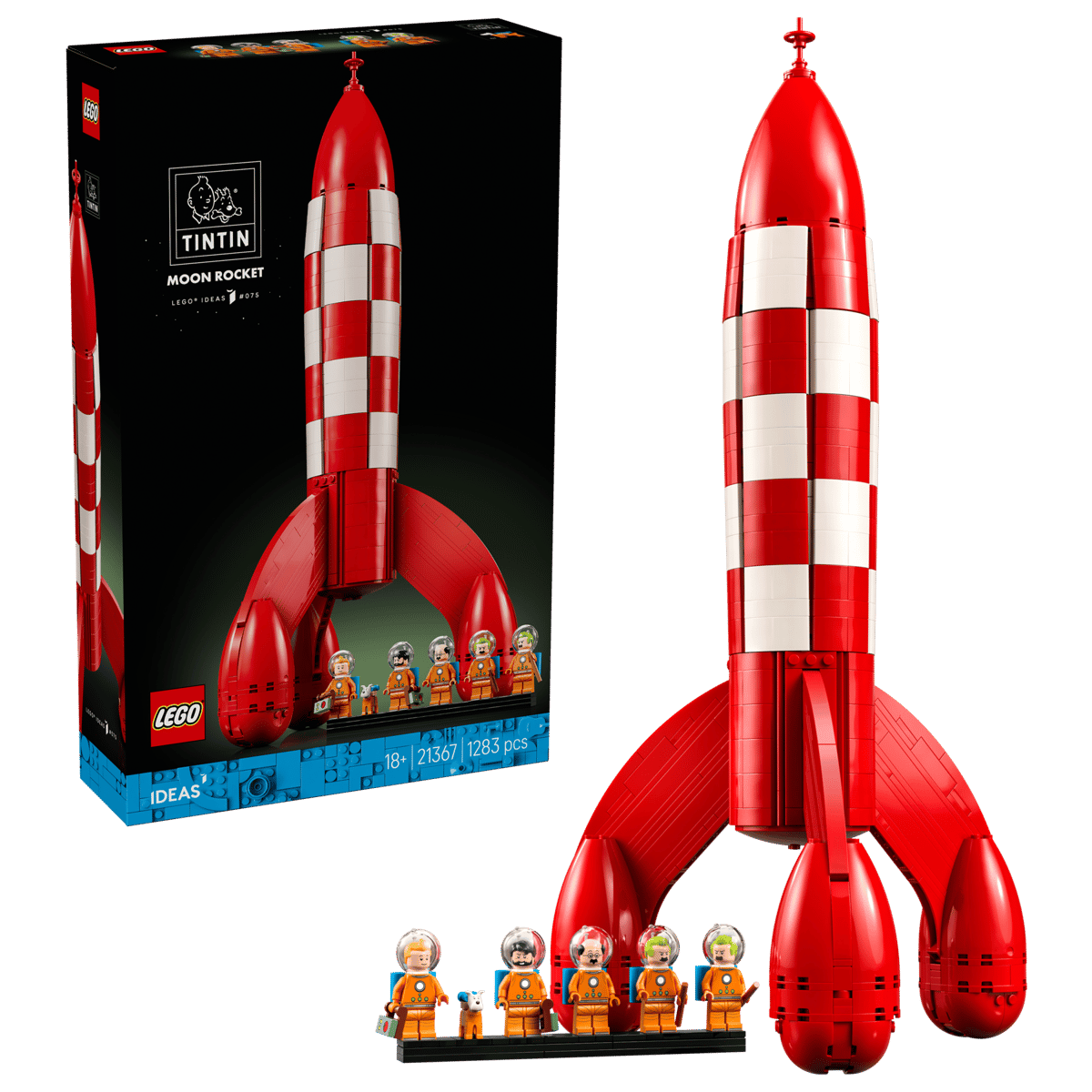 21367 Tintin® Moon Rocket