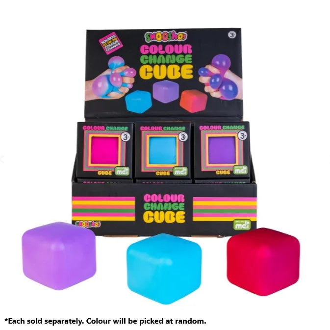 Colour Change Squishy Cube