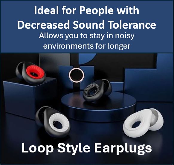 Sound Tolerance Earplug Loops