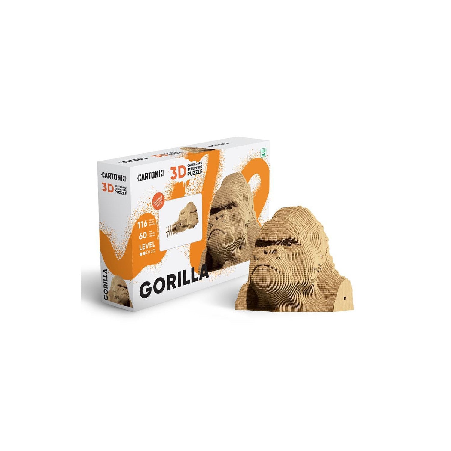 Cartonic 3D Gorilla