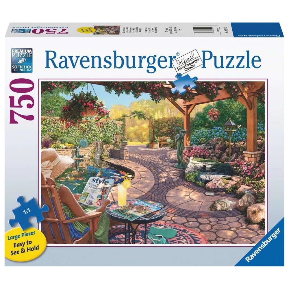 RB16941-2 Ravensburger - Cosy Backyard Bliss Puzzle 750