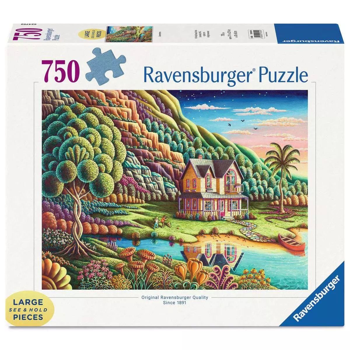 RB01841-4 Ravensburger - 12001841 Summertime Puzzle 750