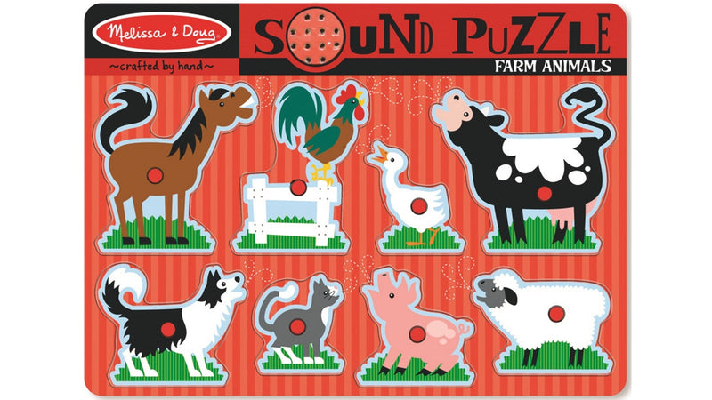 M and D Sound Puzzle Farm Animals