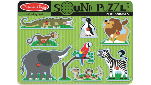 M and D Sound Puzzle Zoo Animals