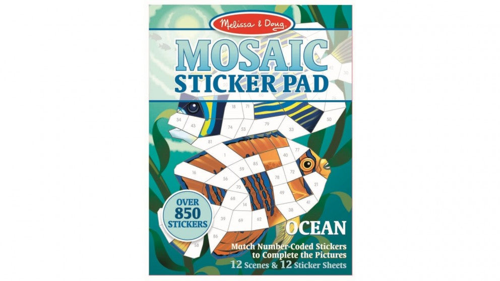 Mosaic Sticker Pad - Ocean