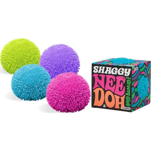 Nee Doh Sensory Shaggy squeeze ball