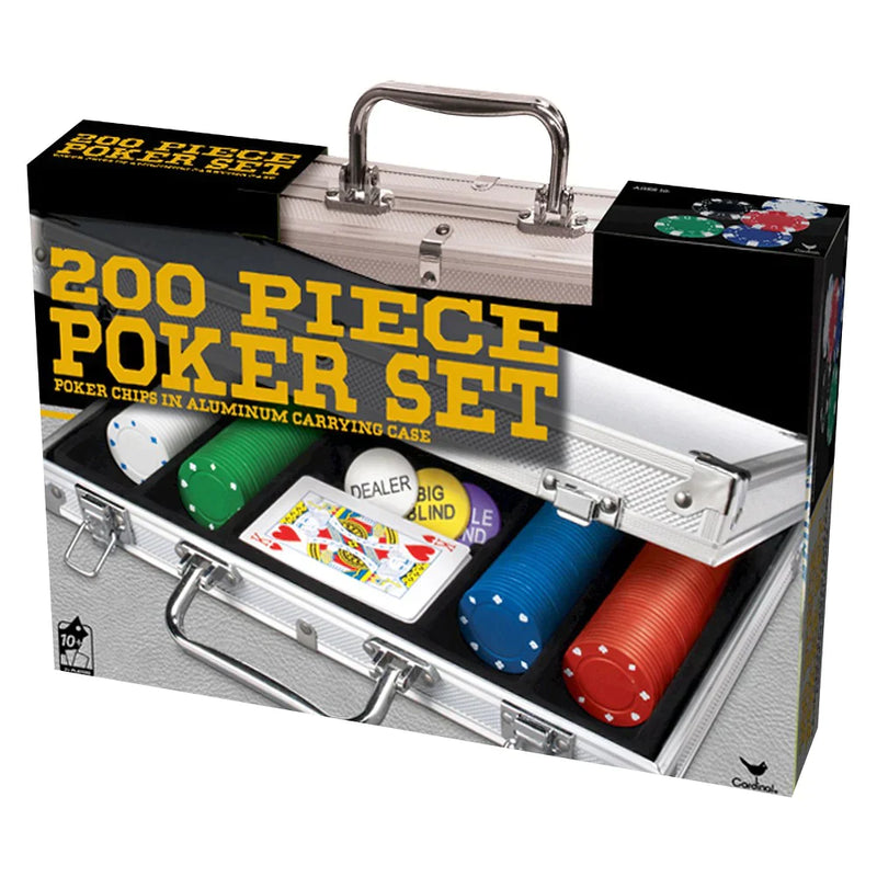200 Piece Poker Set in Carry Case