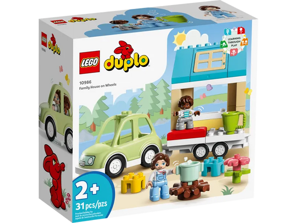 Lego 10986 Duplo Family House on Wheels