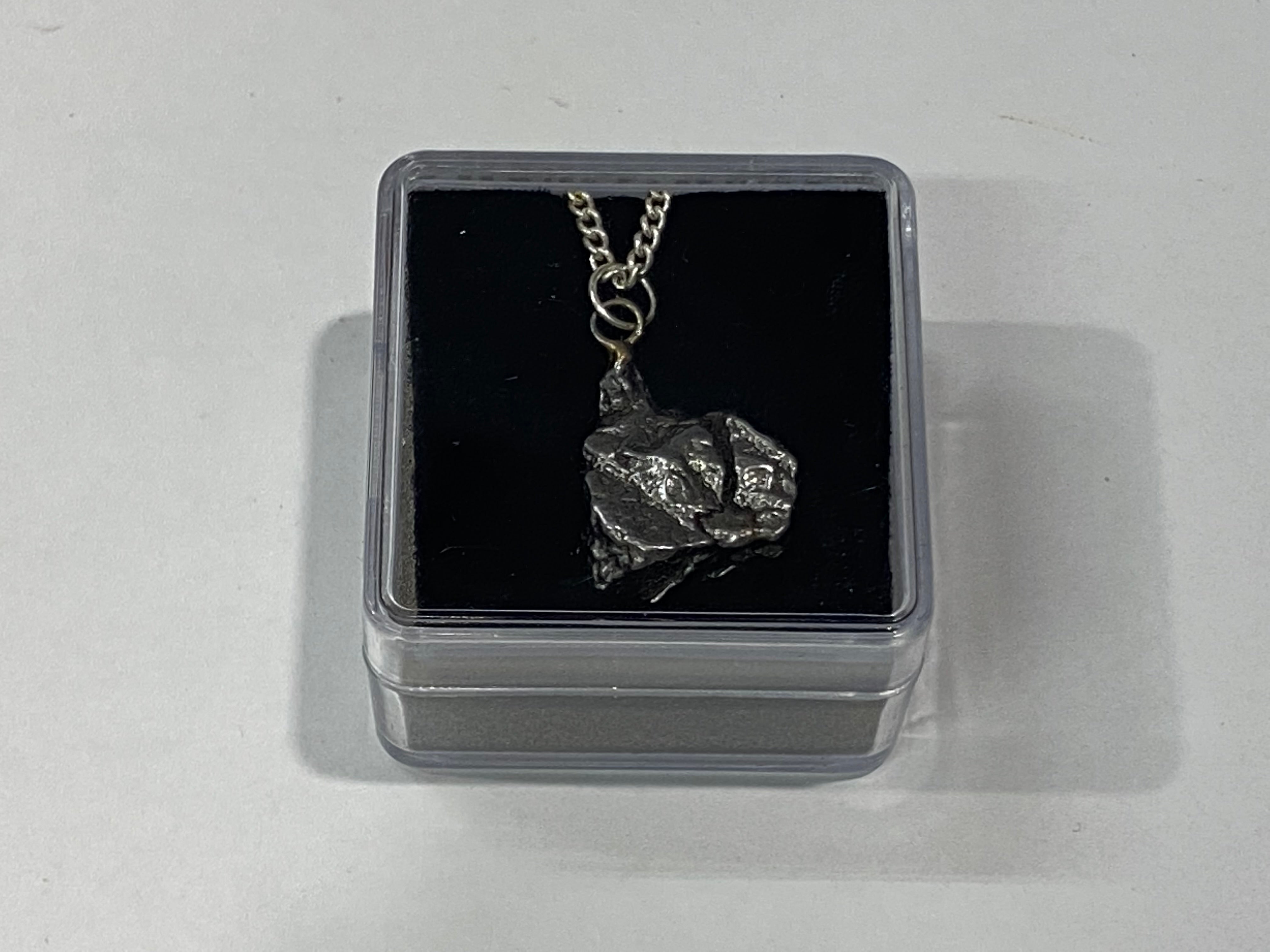 Authentic Iron Meteorite Pendant