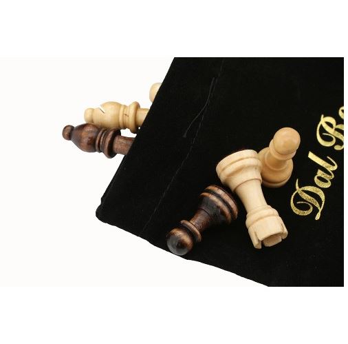 Dal Rossi Walnut Chess Set 30cm Folding