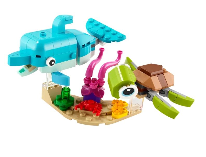 Lego 331128 Dolphin and Turtle