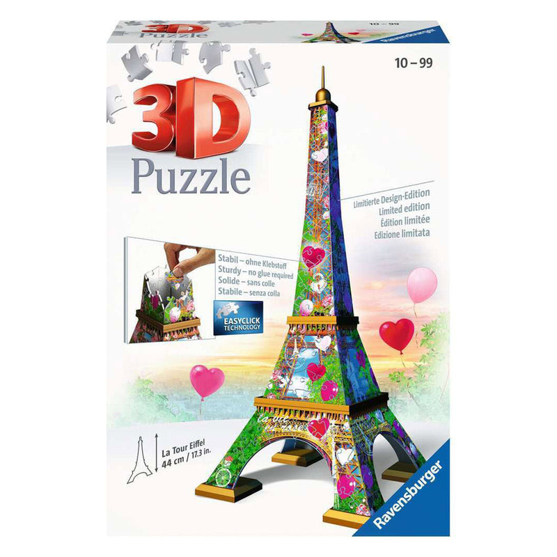 Ravensburger Eiffel Tower 3D Puzzle Love Edition
