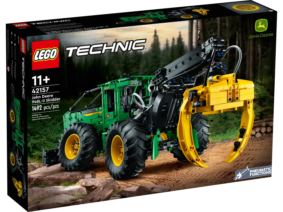 LEGO 42157 John Deere 948L-II Skidder