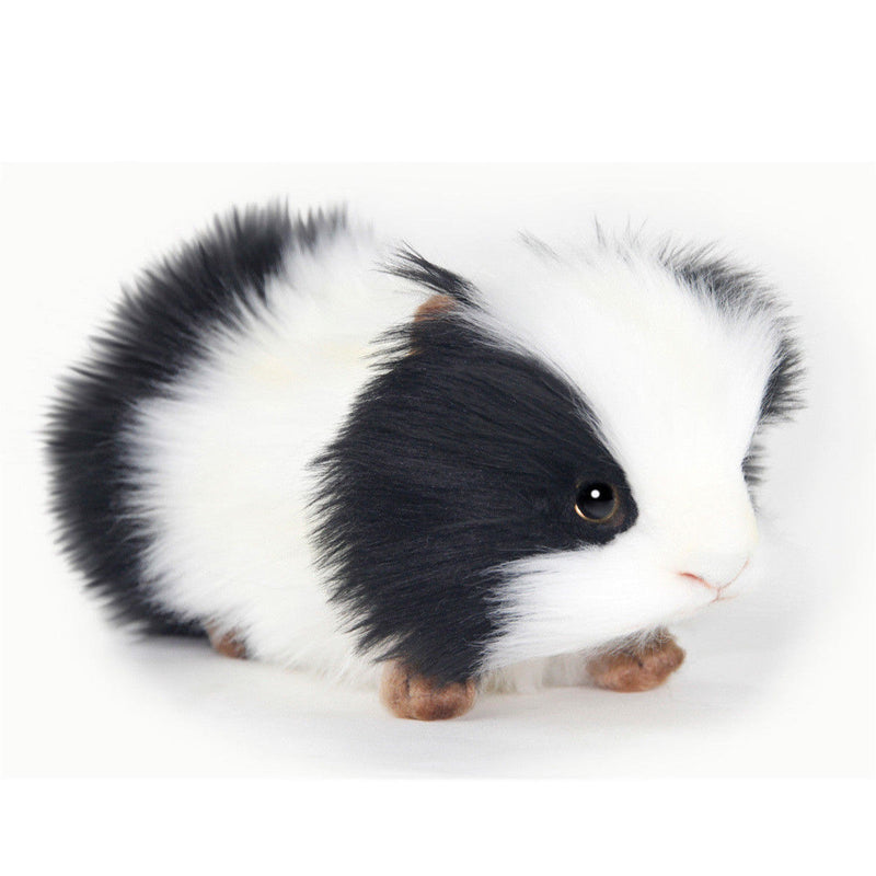 Plush Hansa Guinea Pig - Black and White