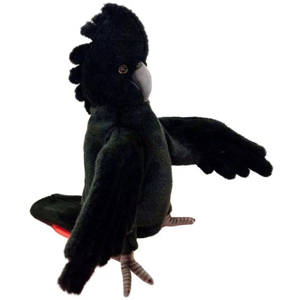 Red Tailed Black Cockatoo Puppet 49cm