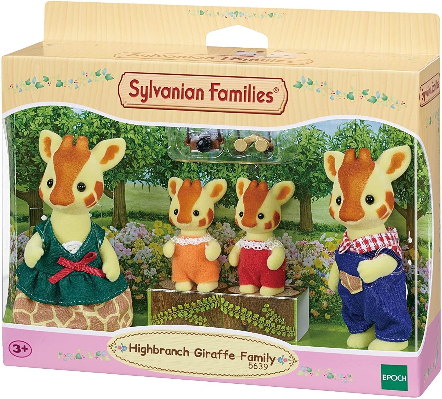 Sylvanian Families Highbranch Giraffe Family