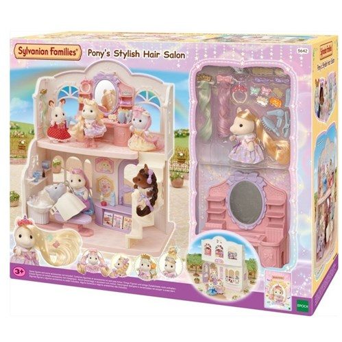 Sylvanian Families Ponys Stylish Hair Salon