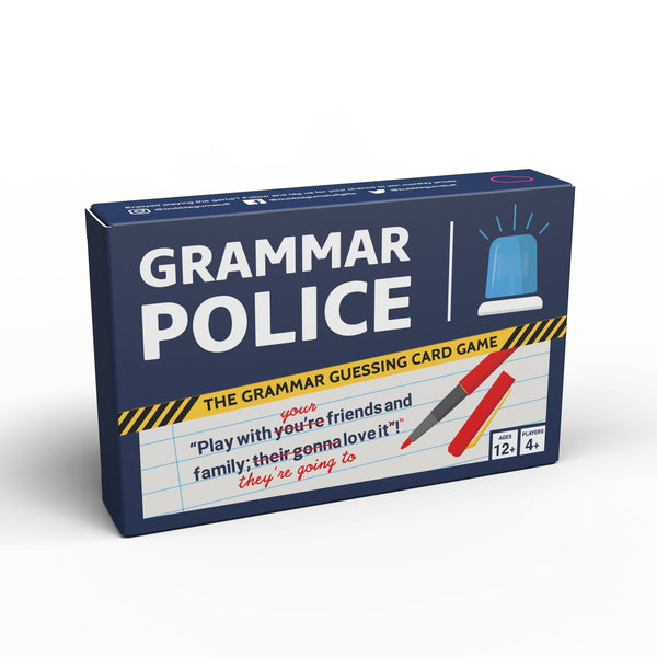 Grammar Police Card Guessing Game