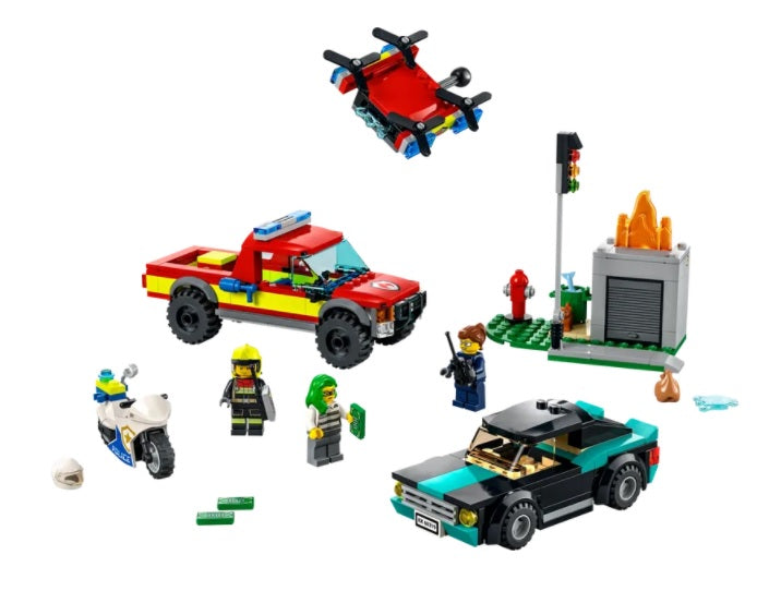 Lego 60319 Fire Rescue Chase