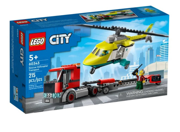 Lego 60343 Rescue Heli Transport