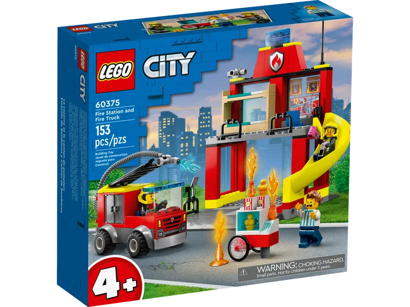 Lego 60375 City Fire Station and Fire Truck