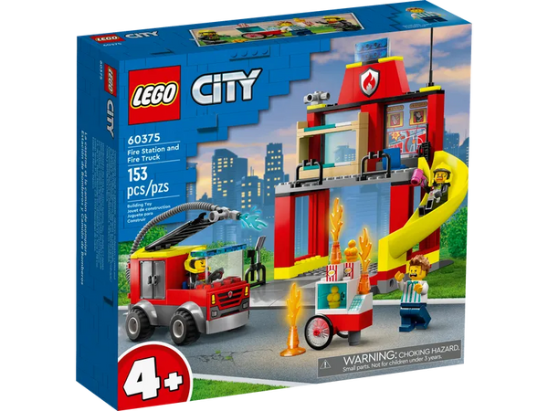 Lego 60375 City Fire Station and Fire Truck
