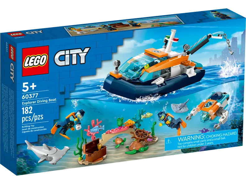LEGO 60377 Diving Boat